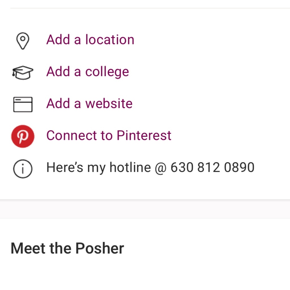 Meet your Posher, Sendhdh